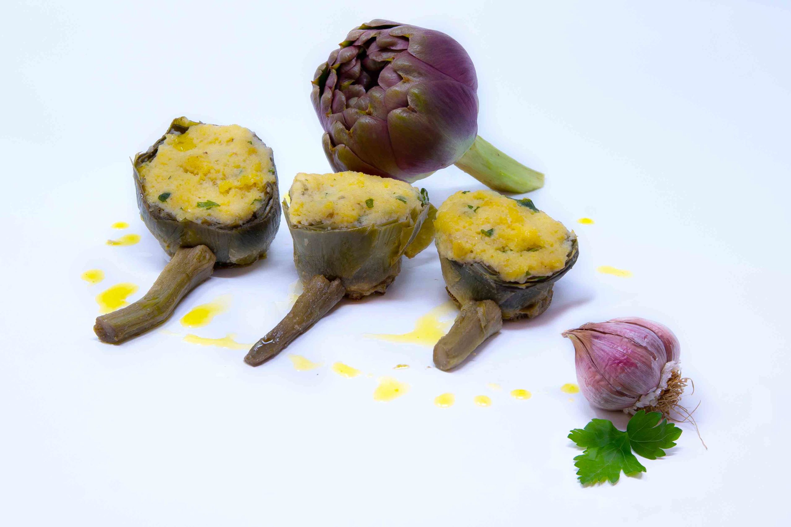 Carciofi Cotti sottovuoto ripieni