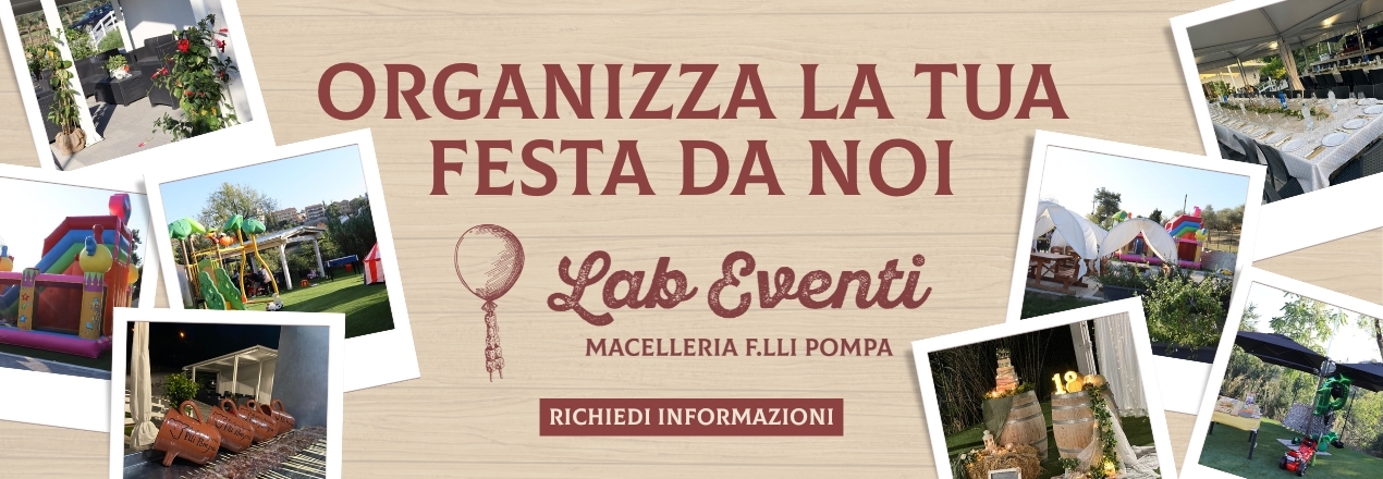 Feste, eventi, compleanni: Lab Pompa a Pianella (Pescara)